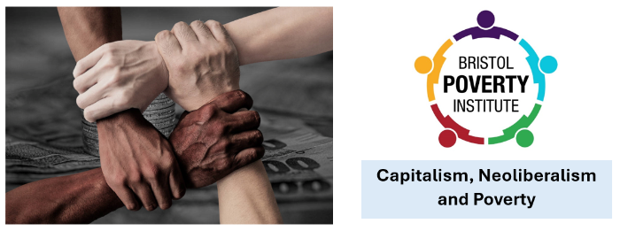 Four hands clasping each other's wrists above a money background, the BPI logo and event title